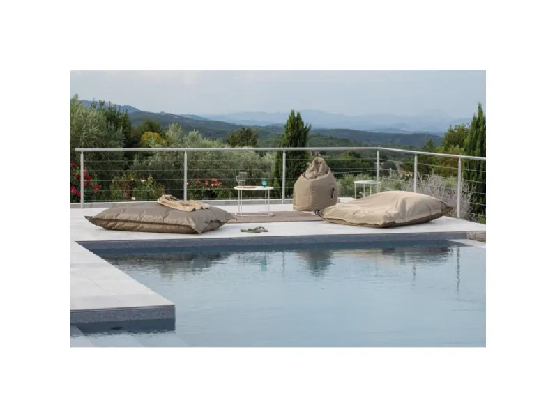 Arredo giardino Poltrona per esterno bean bag tortora Vermobil a prezzo scontato