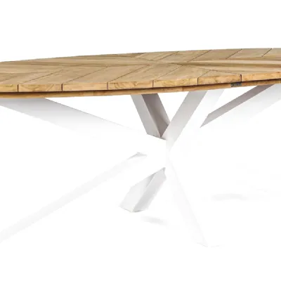 Mobile giardino Tavolo palmdale bianco 240×110 bizzotto di Bizzotto a prezzi convenienti
