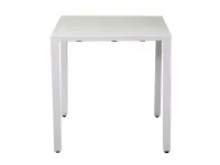 Arredo Giardino Alma alluminio 80x80 bianco - vacchetti Collezione esclusiva a prezzo scontato