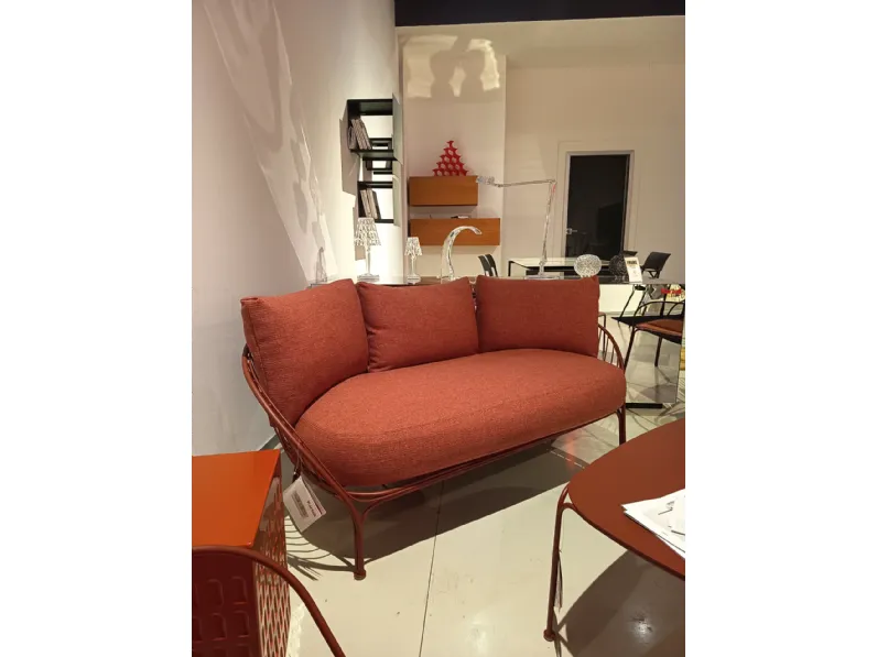 Arredo Giardino Kartell Hiray sofa a prezzo scontato 