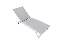 Arredo giardino Cosma outdoor living Lettino ilia bianco cosma A PREZZI OUTLET