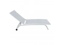 Arredo giardino Cosma outdoor living Lettino ilia bianco cosma A PREZZI OUTLET