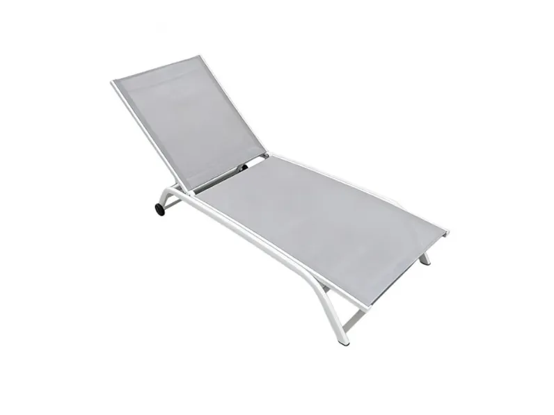 Arredo giardino Cosma outdoor living Lettino ilia bianco cosma A PREZZI OUTLET
