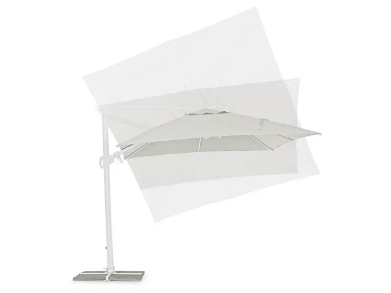 Mobile giardino modello  ombrellone eden 300 x 300 telo naturale di Bizzotto IN OFFERTA