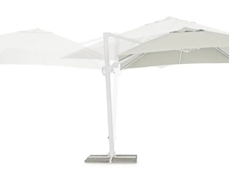 Mobile giardino modello  ombrellone eden 300 x 300 telo naturale di Bizzotto IN OFFERTA