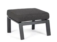 Bizzotto Ottoman kledi antracite con cuscino - bizzotto: arredo giardino a prezzi outlet