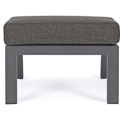 Bizzotto Ottoman kledi antracite con cuscino - bizzotto: arredo giardino a prezzi outlet