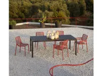 Arredo Giardino Sedia doga armchair set da 6 pezzi  Nardi a prezzo ribassato