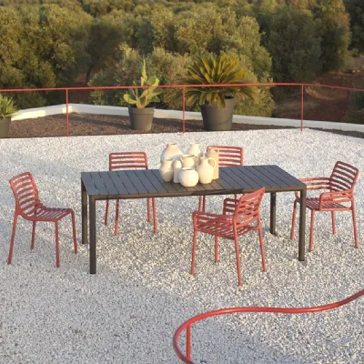 Arredo Giardino Sedia doga armchair set da 6 pezzi  Nardi a prezzo ribassato