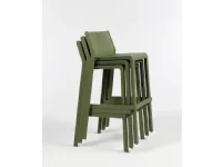 Nardi Sgabello trill stool verde agave : Arredo Giardino a prezzi outlet