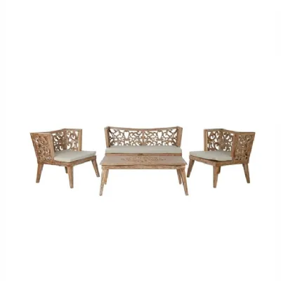 Outlet etnico Salotto orientale teak: arredo giardino a prezzi outlet