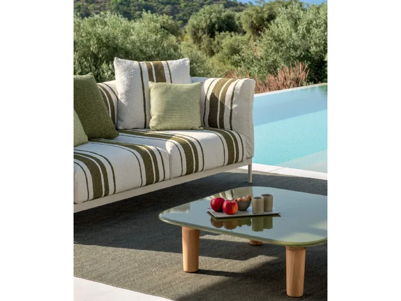 Flow collection divano con poltrone Talenti Arredo Giardino IN OFFERTA  