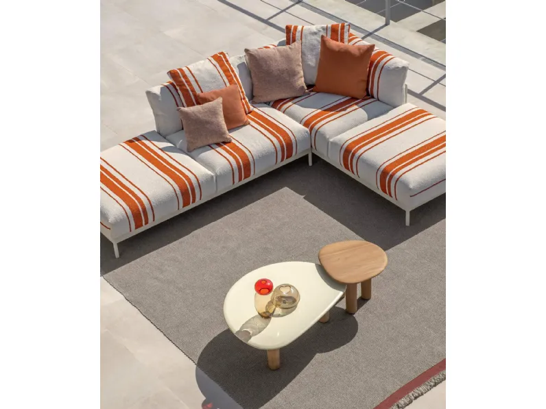 Flow collection divano con poltrone Talenti Arredo Giardino IN OFFERTA  