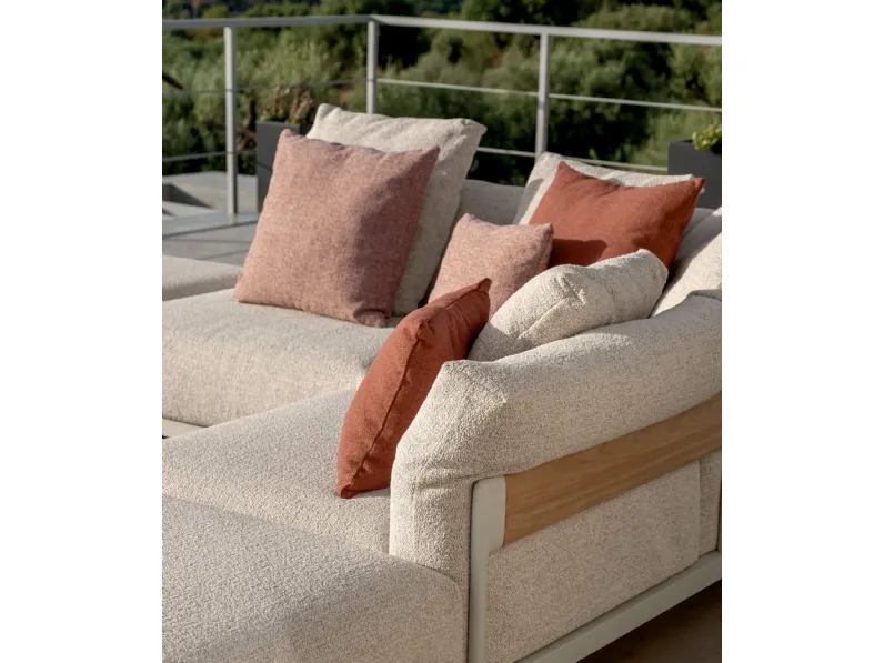 Flow collection divano con poltrone Talenti Arredo Giardino IN OFFERTA  