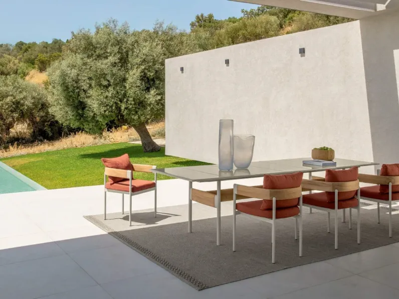 Flow collection divano con poltrone Talenti Arredo Giardino IN OFFERTA  