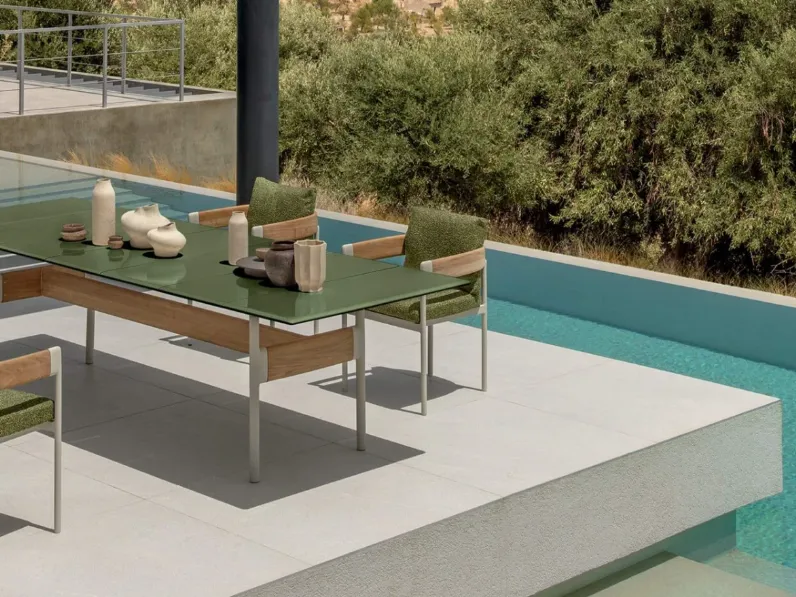 Flow collection divano con poltrone Talenti Arredo Giardino IN OFFERTA  