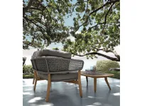 Set divano moon teak  Talenti Arredo Giardino IN OFFERTA  