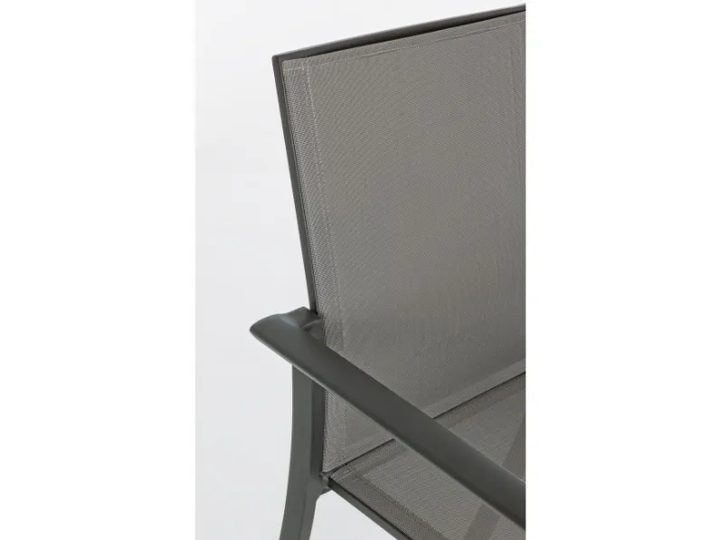 Tavolo da giardino Tavolo konnor allungabile 200/300 cm e 8 poltroncine konnor antracite Bizzotto a prezzo scontato