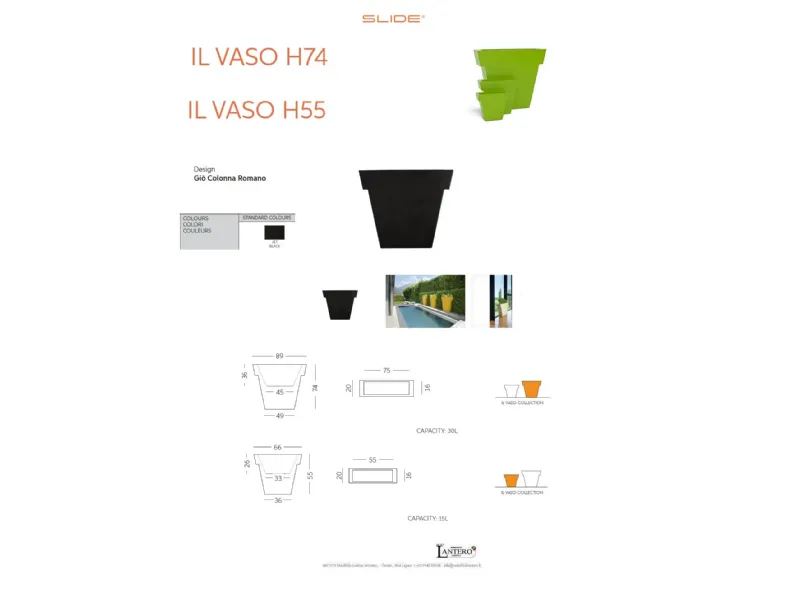 Oggettistica Il vaso slide design di Slide scontata - 30%