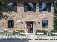 Mobile giardino modello Poltroncina alice bianco con braccioli di Vermobil IN OFFERTA