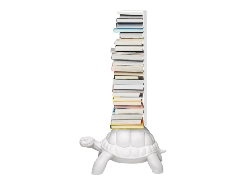 Libreria Turtle carry bookcase verde - qeeboo di Qeeboo: richiedi il prezzo 