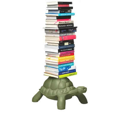 Libreria Turtle carry bookcase verde - qeeboo di Qeeboo: richiedi il prezzo 