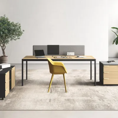 Scrivania direzionale in legno Scrivania ufficio direzionale  fil rouge a marchio Las mobili in offerta