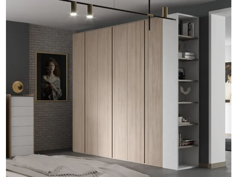 Camera da letto San martino mobili 105 a prezzo ribassato in laminato