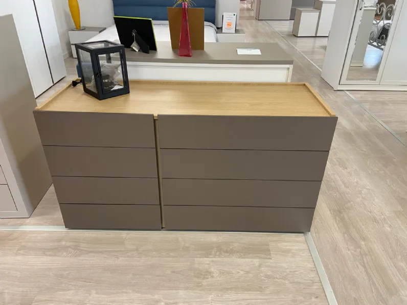 Camera da letto Alaska Orme in laminato a prezzo scontato