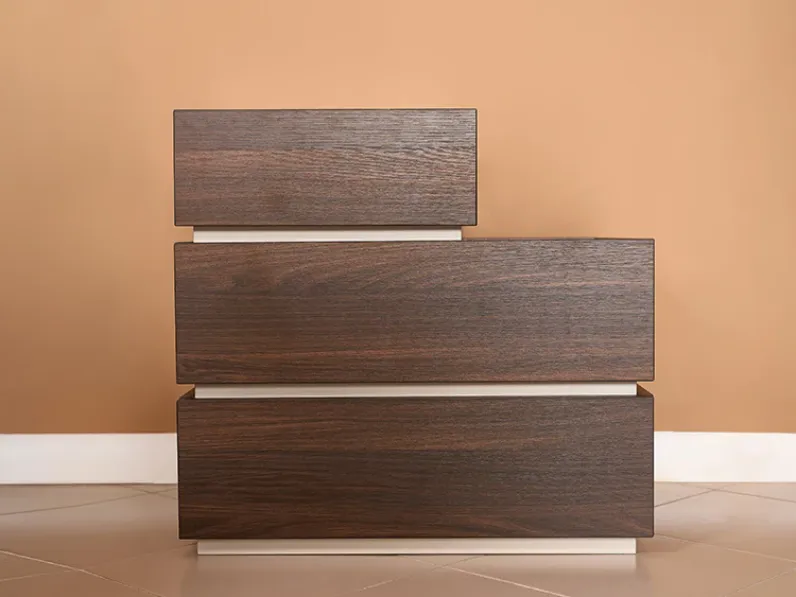 Camera da letto Teo zenith Archimede in legno a prezzo ribassato