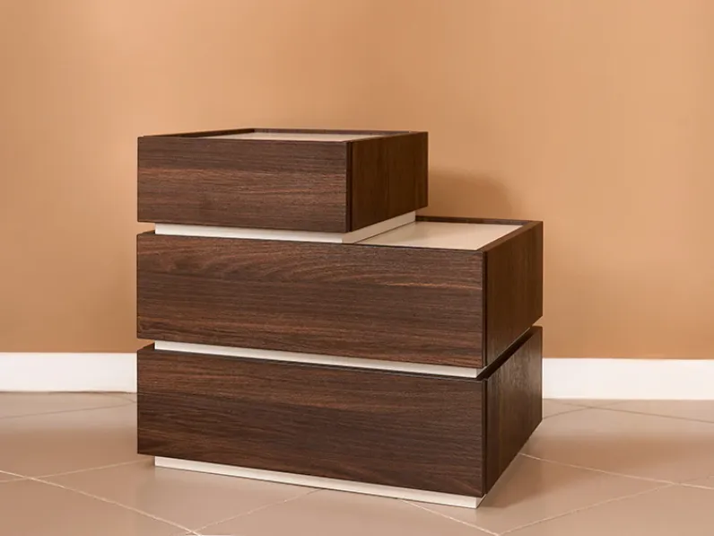 Camera da letto Teo zenith Archimede in legno a prezzo ribassato