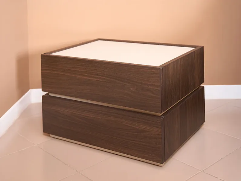 Camera da letto Teo zenith Archimede in legno a prezzo ribassato