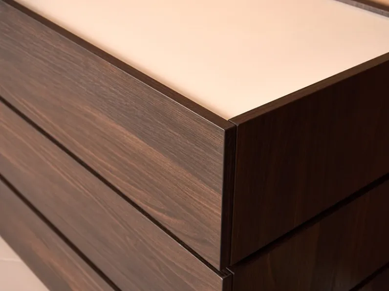 Camera da letto Teo zenith Archimede in legno a prezzo ribassato