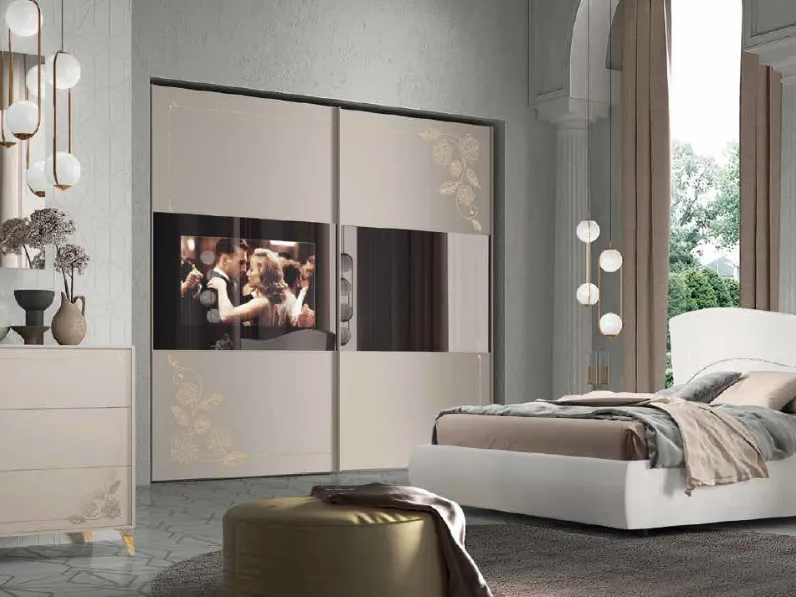 Camera da letto Gdo 520 Artigianale in laminato a prezzo scontato