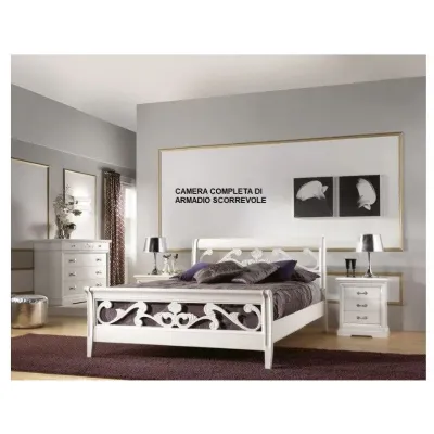 Camera da letto Bassano * Collezione esclusiva in laccato opaco in Offerta Outlet