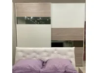 Camera da letto Giessegi Blu moon a prezzo scontato in laminato