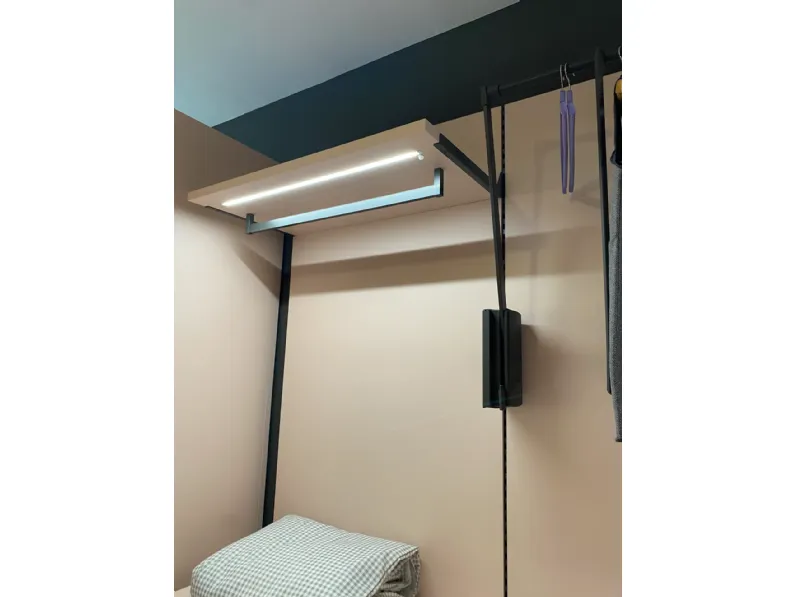 Camera da letto Cabina armadio rosa Ferrimobili OFFERTA OUTLET