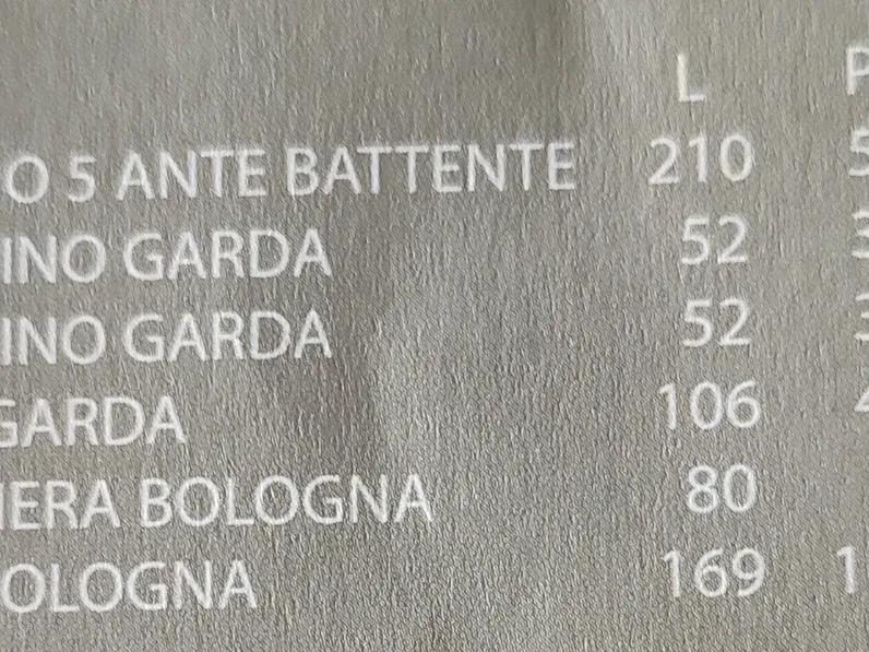 Camera da letto Camera bologna 311 Collezione esclusiva in laminato a prezzo ribassato