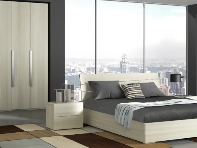 Camera da letto Camera bologna 311 Collezione esclusiva in laminato a prezzo ribassato