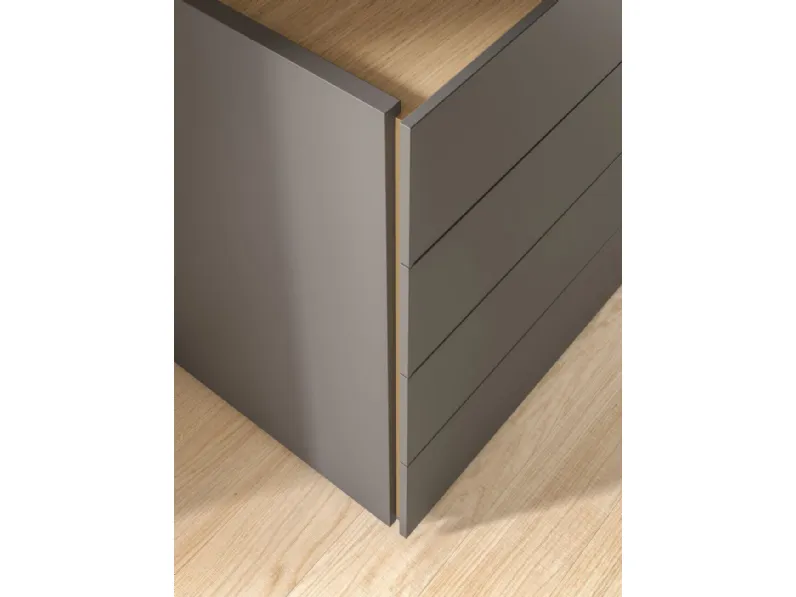 Camera da letto Camera composizione night 02 Orme in laminato in Offerta Outlet