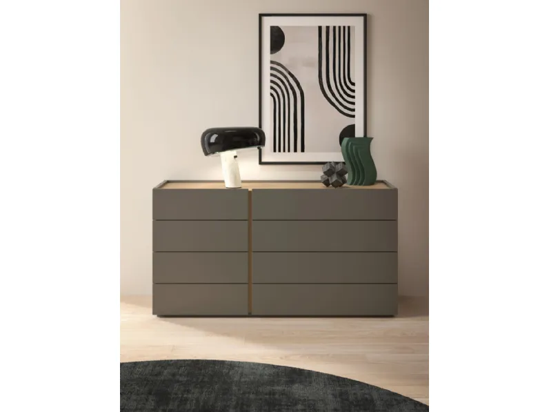 Camera da letto Camera composizione night 02 Orme in laminato in Offerta Outlet