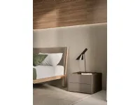 Camera da letto Camera essenziale Battistella in laminato a prezzo Outlet