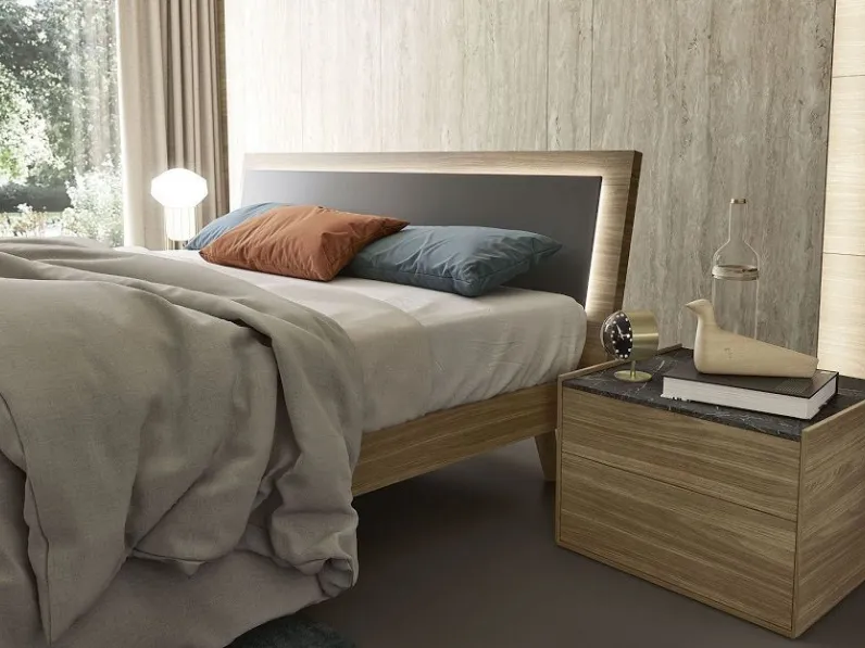 Camera da letto S75 Camera matrimoniale completa mod.tahiti in promo-sconto del 50% a prezzo scontato in laccato opaco