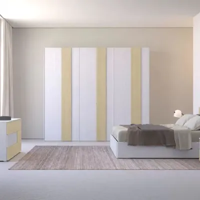 Camera da letto Artigianale Camera matrimoniale con letto a prezzo ribassato in laminato