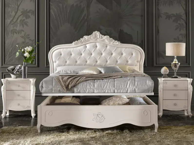 Camera da letto Camera matrimoniale modello stella Collezione esclusiva in legno a prezzo scontato