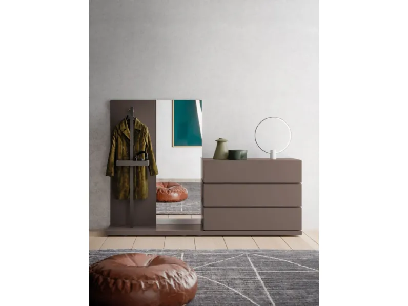 Camera da letto Camera matrimoniale orme night 20 Orme in laminato in Offerta Outlet