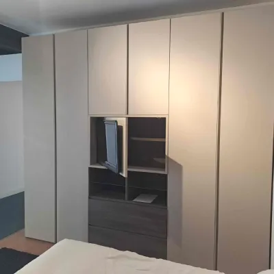 Camera da letto Camera modello presa   tortora Tagliabue mobili in laminato a prezzo scontato