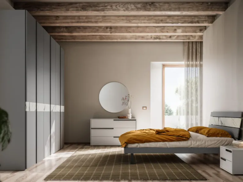 Camera da letto Camera night 05 Orme in laminato a prezzo ribassato