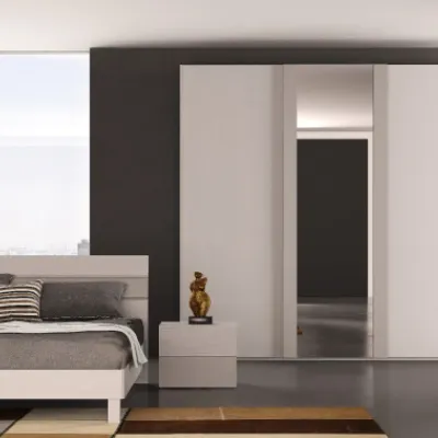 Camera da letto Camera moderna con armadio a tre ante Collezione esclusiva PREZZI OUTLET