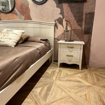 Camera da letto Collezione romantic Callesella in laccato opaco in Offerta Outlet